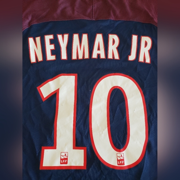 Nike PSG Paris Saint Germain France Men XL Neymar Jr Authentic Soccer Futb - Picture 2 of 12